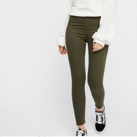 olive jeggings